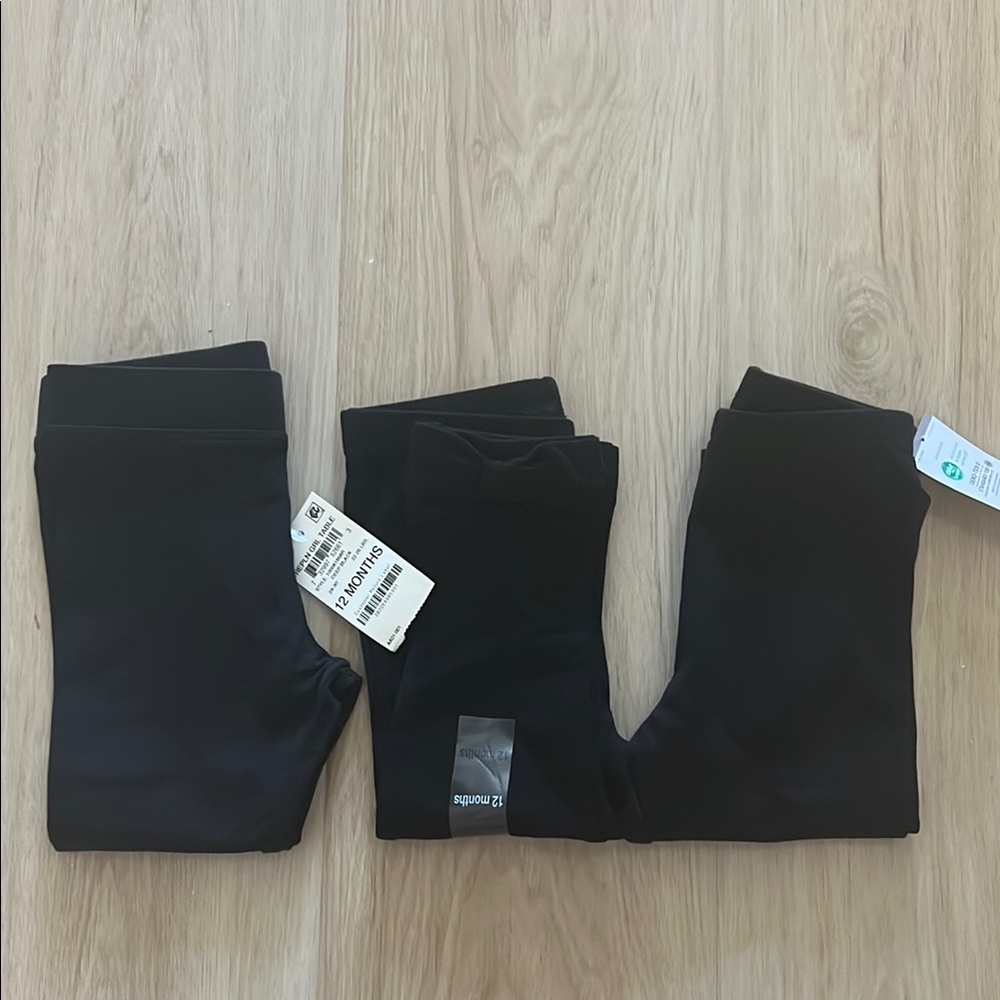 3 pairs baby girl leggings